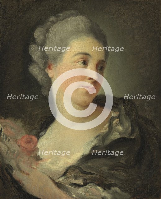 Portrait of Marie-Thérèse Colombe. Artist: Fragonard, Jean Honoré (1732-1806)