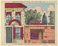 Scene 10, from Jack the Giant Killer, Scenes for a Toy Theater, 1870-90. Creator: Benjamin Pollock.