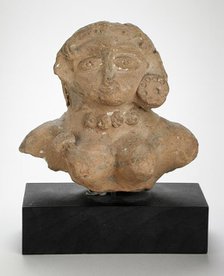 Bust of a Mother Goddess, c.100 B.C.. Creator: Unknown.