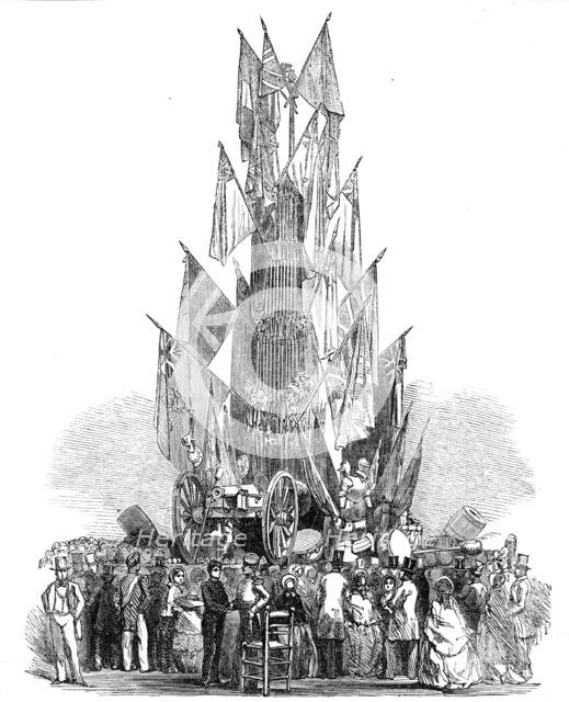The Grand Military Trophy, at the Crystal Palace, 1854. Creator: Unknown.