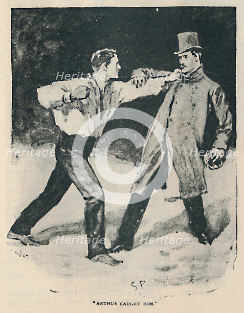 'Arthur Caught Him', 1892. Artist: Sidney E Paget.