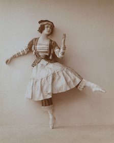 Tamara Karsavina, Russian ballerina, 1911. Artist: Unknown