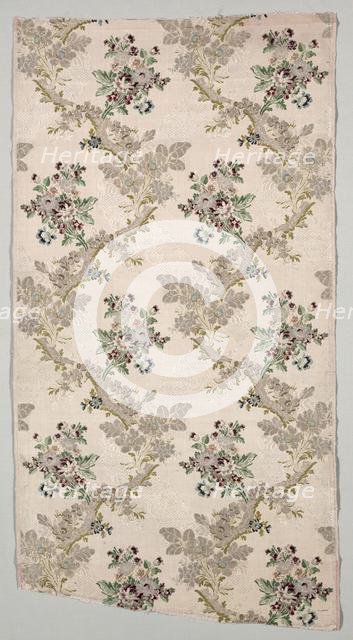 Length of Silk Brocade, 1723-1774. Creator: Unknown.