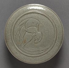Covered Box: Yue Ware (lid), 907-960. Creator: Unknown.