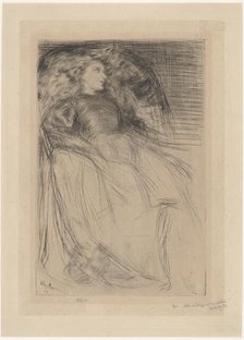 Weary, 1863. Creator: James Abbott McNeill Whistler.