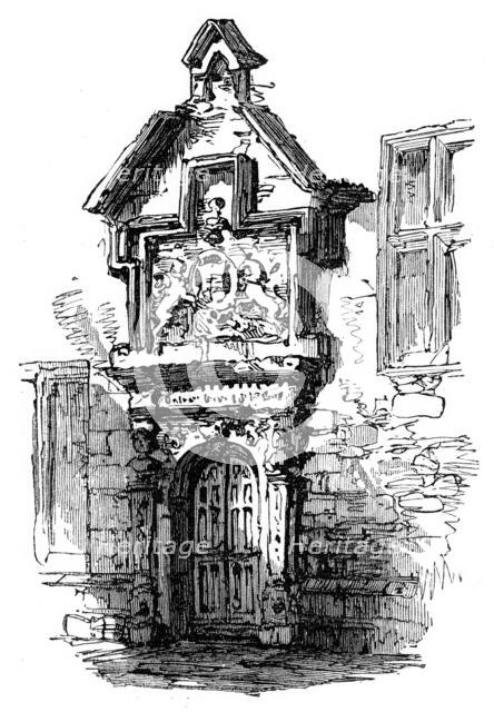 Doorway, York, 1870. Creator: Unknown.