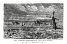 The Rat River Mennonite resevation, Manitoba, Canada, late 19th century. Artist: Unknown