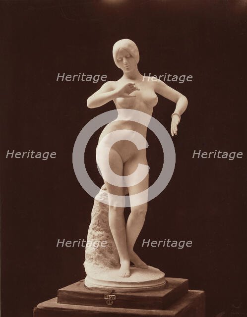 Dancer by Jean-Alexandre-Joseph Falguiere, between 1867 and 1870. Creators: Adolphe Braun, Jean Alexandre Joseph Falguiere.