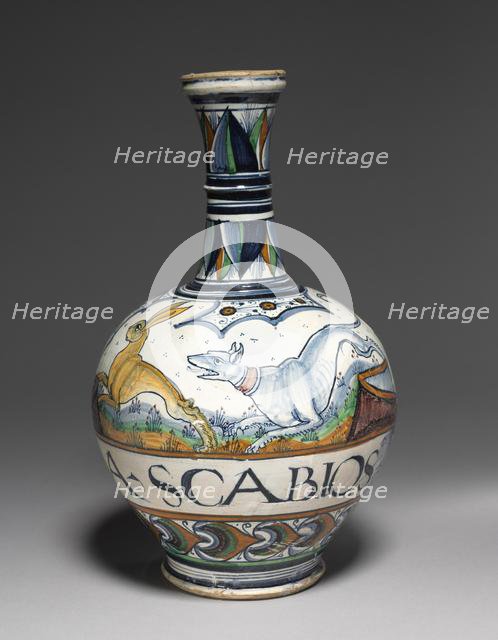 Pair of Pharmacy Bottles, c. 1460-80. Creator: Unknown.