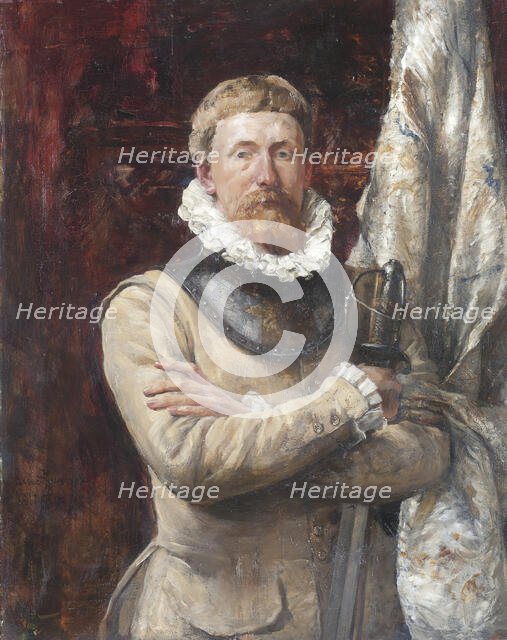 Hugo Birger, the Artist, as a Mercenary, 1879. Creator: Ernst Josephson.