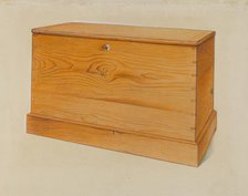 Small Shaker Chest, c. 1937. Creator: Sumner Merrill.