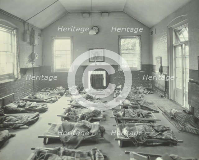Young children asleep at Mitcham Residential School, London, 1931. Artist: Unknown.