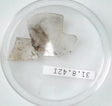 Glass Fragments, Coptic, 4th century. Creator: Unknown.