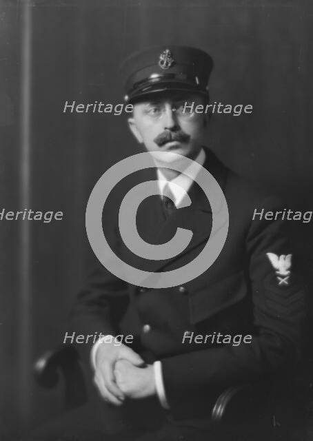 Mr. Templeton Crocker, portrait photograph, 1918 Jan. 21. Creator: Arnold Genthe.