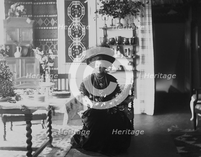 Crown Princess Margaret of Sweden, 1908. Artist: Unknown