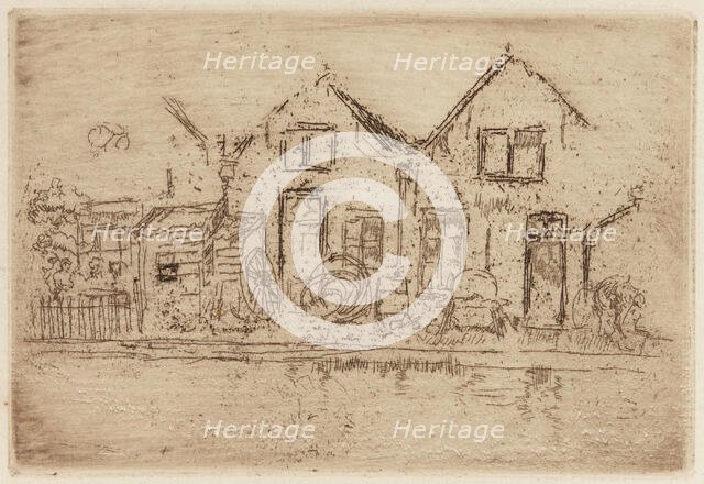 The Little Wheelwright's, 1884. Creator: James Abbott McNeill Whistler.
