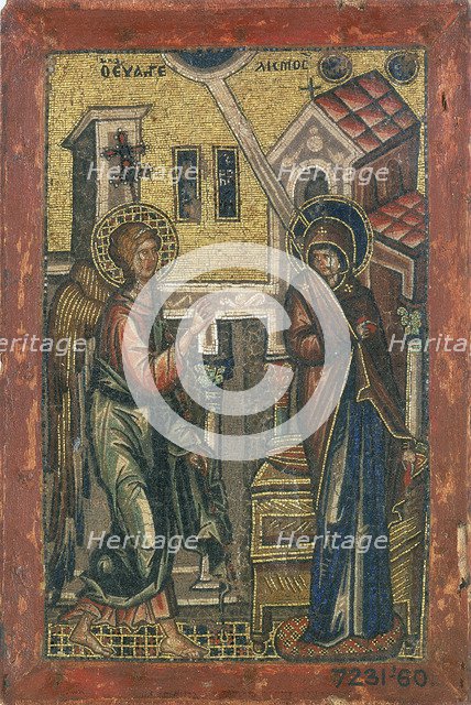 The Annunciation, early 14th century. Artist: Unknown