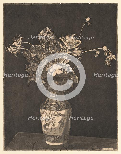 The Agony of Flowers, 1890-1895. Creator: Theodore Roussel (French, 1847-1926).