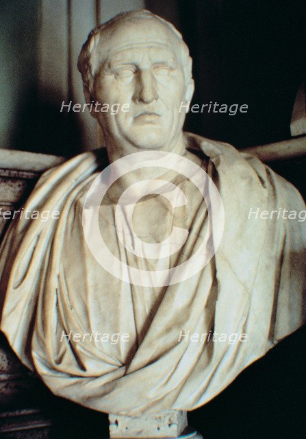 Mark Tullius Cicero (106-43.C), orator, writer, politician and philosopher Roman.