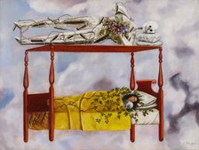 El sueño (La cama), 1940. Creator: Kahlo, Frida (1907-1954).