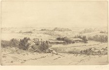 Banks of the Yanne (Les bords de la Yanne). Creator: Alphonse Legros.