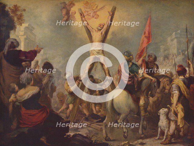 'Martirio Del Apostol San Andres', (Martyrdom of San Andres), 1675-1682, (c1934). Artist: Bartolomé Esteban Murillo.