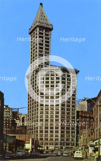 Smith Tower, Seattle, Washington, USA, 1957. Artist: Unknown