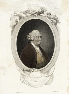 Portrait of David Hume (1711-1776), 1804. Artist: Warren, Charles Turner (1762-1823)