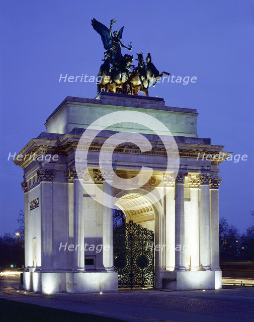 Wellington Arch, c1990-2010. Artist: Marcus Robinson.