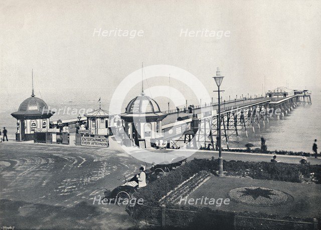 'Eastbourne - The Pier', 1895. Artist: Unknown.