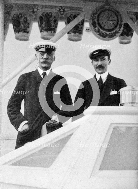 Count Benckendorff and Lord Errington, 1908.Artist: Queen Alexandra