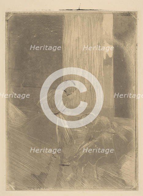 Two Dancers in a Rehearsal Room, 1877-78. Creator: Edgar Degas.