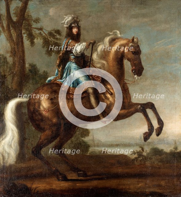 Portrait of Charles XI of Sweden (1655-1697). Artist: Ehrenstrahl, David Klöcker (1629-1698)