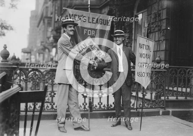 R.C. Beadle, A.H. Brown, 1913. Creator: Bain News Service.