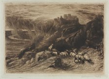 Harlech (A Second Plate), 1880. Creator: Francis Seymour Haden (British, 1818-1910).