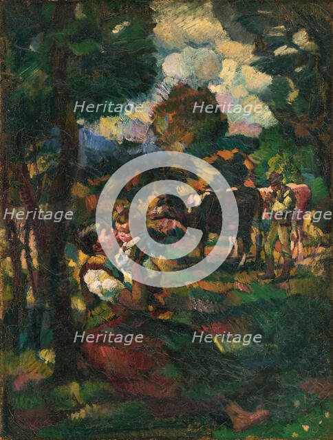 Summer, 1926. Creator: Gustav Mally.