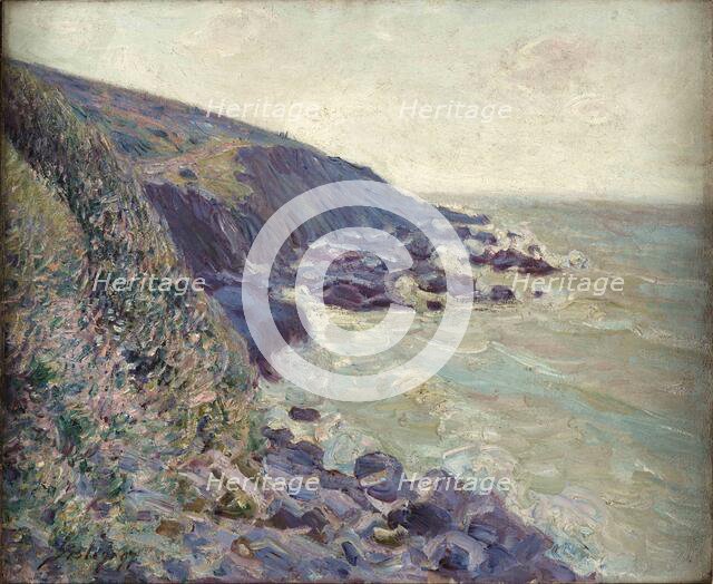High wind (Windstorm), 1897. Creator: Sisley, Alfred (1839-1899).