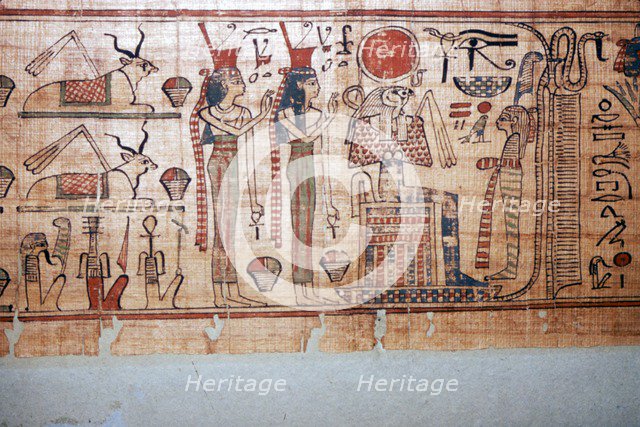 Egyptian Papyrus Nespaquachouty c1050BC-1000 BC. Artist: Unknown.