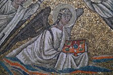 Mosaic of an angel, 6th century. Artist: Unknown