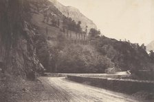 Route de Pierrefitte à Luz St Sauveur, 1853. Creator: Joseph Vigier.