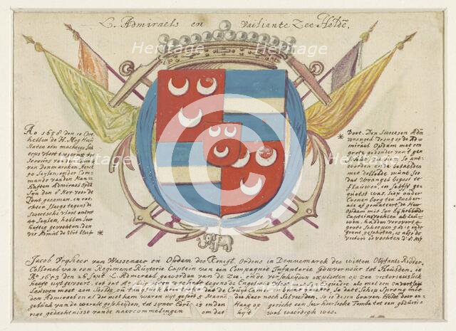 Coat of arms, 1665-1699. Creator: Anon.