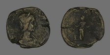 Sestertius (Coin) Portraying Julia Maesa, 223. Creator: Unknown.