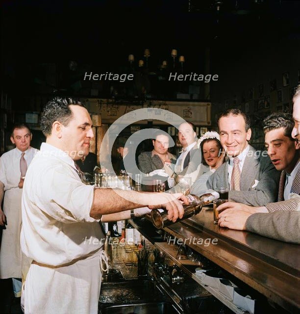 Charlie's Tavern, New York, N.Y., 1946. Creator: William Paul Gottlieb.