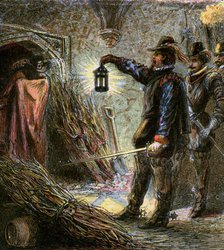 'The Capture Of Guy Fawkes', 1605, (c1850). Artist: Unknown