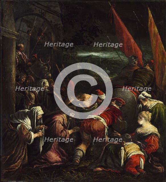 The Road to the Calvary, 16th century. Creator: Bassano, Jacopo, il vecchio (ca. 1510-1592).