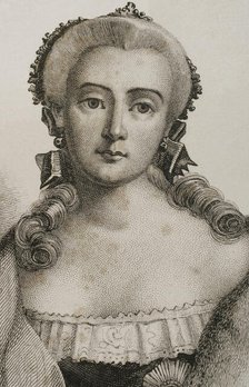 Elizabeth of Russia, 1839.  Creator: Manceau.