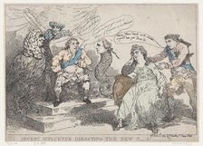 Secret Influence Directing The New P-l-t [Parliament], May 18, 1784., May 18, 1784. Creator: Thomas Rowlandson.