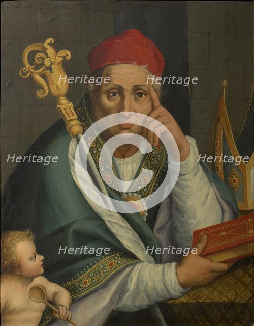 Augustine of Hippo. Creator: Bloemaert, Abraham (1566-1651).