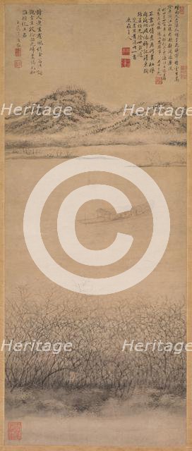 The Crossing of the Yangzi River, c. 1700-1720. Creator: Shang Rui (Chinese, 1634?-).