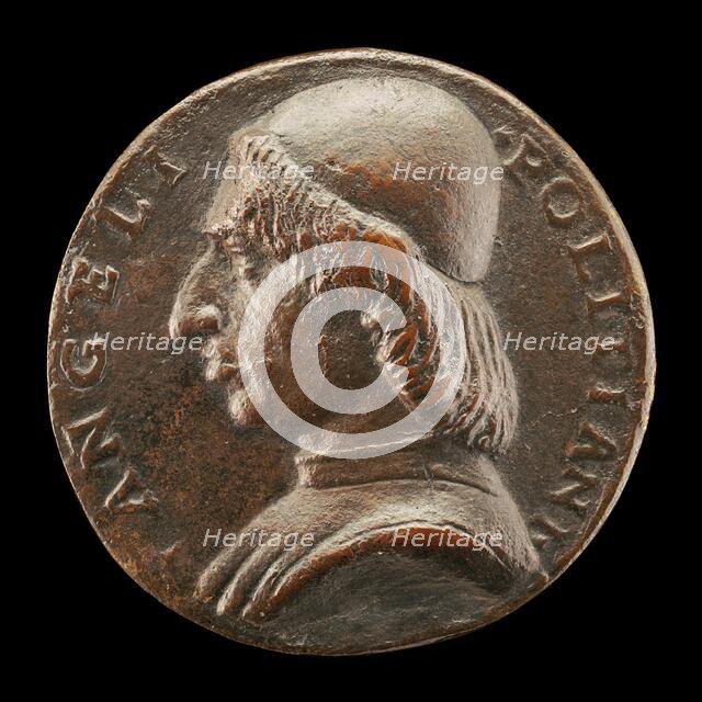 Angelo Poliziano, 1454-1494, Humanist [obverse], c. 1494. Creator: Unknown.